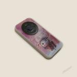 هاتف اللعبة الأرنب اللطيف مع تصميم الكاميرا الدائرية