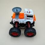 لعبة شاحنة مستكشف الأقمار الصناعية مع مطبوعات سداسية