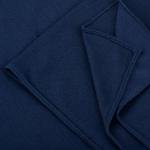 شال شيفون وقطن بحواف خياطة دقيقة - كحلي