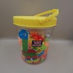 طقم مكعبات ملونة إبداعية – 150 قطعة