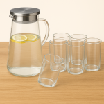 طقم مشروبات زجاجي 7 قطع