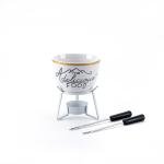 فوندو بورسلين للجبن والشوكولاتة