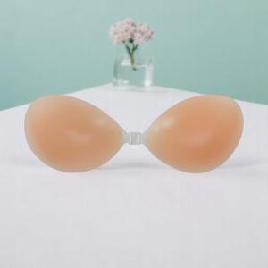 حمالة صدر VIP من السيليكون غير المرئية - تصميم لاصق بدون ظهر وحزام شفاف