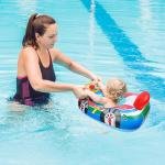 عوامة سباحة للأطفال على شكل سيارة مع عجلة قيادة – متعة آمنة في الماء