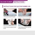 جرافيتي سيليكون مطاط عبوتين 2 كجم