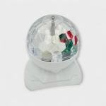 ضوء ديسكو ليد دوار كرة إضاءة حفلات متعددة الألوان مع تفعيل صوتي