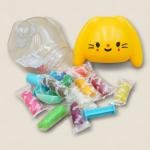 مجموعة عجينة اللعب باني دريم برطمان أرنب رائع مع 12 لونا زاهيا وقوالب إبداعية