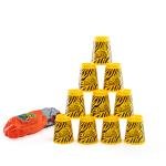 أكواب التركيب القابلة للرمي مع كيس الرمي الناعم – سلسلة الكامو الحيواني الجريء