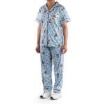 طقم بيجامة ستان بنقشة بيزلي ناعم، مريح وأنيق