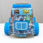 مجموعة صلصال حافلة المدرسة المتحركة