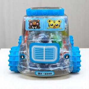 مجموعة صلصال حافلة المدرسة المتحركة