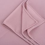 شال قطني وبوليستر بحواف مطرزة بدقة - خوخي ناعم