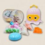 مجموعة استكشاف المحيط من الصلصال حاوية تخزين على شكل أخطبوط جذاب مع 12 لونا زاهيا وقوالب ممتعة