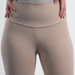 ليجن التدريب بخصر عال وبدون خياطة