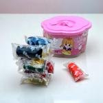 طقم صلصال تشكيل بطابع الأميرات 18 لونا طريا وآمنا للأطفال غير سام وسهل التشكيل