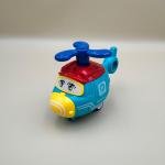 طائرة هليكوبتر كرتونية من Whirly Eyes - لعبة ادفع وانطلق مع حركة المروحة