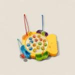 لعبة صيد السمك المغناطيسية الدوارة متعة وتحدي للعائلة