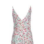 فستان ماكسي برقة الليل بنمط عنق على شكل V