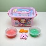 مجموعة الطين الخفيف للغاية - طقم عجين جاف بالهواء مكون من 6 ألوان في صندوق تخزين مع قوالب