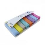 مناشف أطفال – عبوة من 8 قطع بألوان الباستيل المشرقة