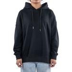 كنزة صوفية - سويت شيرت بقلنسوة من الصوف برباط كبير الحجم