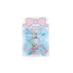 مشبك شعر على شكل فيونكة للبنات مع الجليتر واللؤلؤ لمسة من الأناقة لكل مناسبة