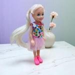 تنورة وحذاء لدمية كاب كيك سويت هارت