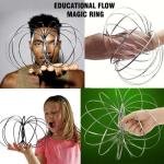 خاتم سحري متحرك لعملية التدفق لعبة تخفيف التوتر وزيادة التركيز