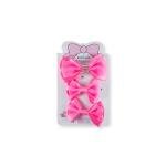 مشبك الشعر الفاخر من الساتان يتميز بتفاصيل متألقة من الكريستال والأحجار اللامعة