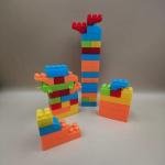 طقم مكعبات ملونة إبداعية – 150 قطعة