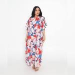 دراعة كريب حرير ايطالي بإكمام واسعه