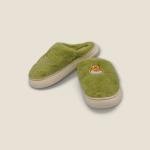 نعال سهل الارتداء مطرز بطبعة ثعلب رقيق