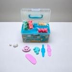 مجموعة معجون التشكيل بتصميم الأرنب تأتي مع 18 لونا نابضا بالحيوية