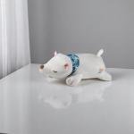 دمية بتصميم دب قطبي محشوة – 60 سم