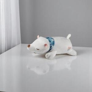 دمية بتصميم دب قطبي محشوة – 60 سم