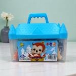 طقم معجون القلعة  مجموعة صلصال ملون ناعم للأطفال 24 لونا