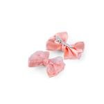 مشابك شعر بتصميم زهوروشريط إكسسوار شعر جميل وأنيق