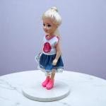 تنورة وحذاء لدمية كاب كيك سويت هارت