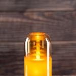 شمعة ذهبية LED بدون لهب – شكل أسطواني