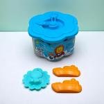 مجموعة عجينة اللعب للأميرات 12 لونا من الصلصال الطري للأطفال لعبة إبداعية للفنون والحرف