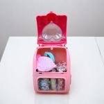 مجموعة صلصال حقيبة القلب – حقيبة محمولة بداخلها صلصال ملون مع قوالب