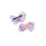 مشبك شعر للبنات مع فيونكة وزينة أزهار الأقحوان