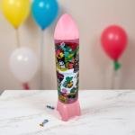 مجموعة مكعبات بناء ستيتش على شكل صاروخ – 195 قطعة