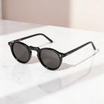 نظارة شمسية Kehole بإطار أسيتات دائري وجسر