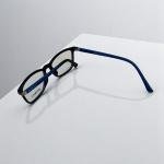 نظارة كلاسيكية بيضاوية لحماية العين من الضوء الأزرق