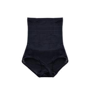 شورت نحت الجسم العالي الخصر بتصميم جاكار بدون خياطة