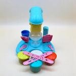 مجموعة ماكينة صنع الآيس كريم الملونة