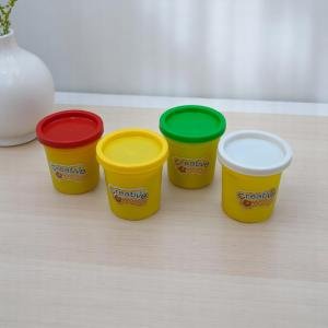 مجموعة الطين الملون من كرييتيف وورلد ملمس ناعم وسهل التشكيل آمن للأطفال