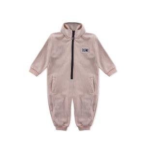 بذلة أطفال كاجوال بسحاب وياقة عالية وجيوب جانبية