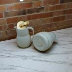 إبريق ترمس أنيق من الفولاذ المقاوم للصدأ